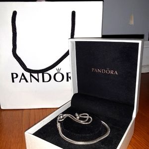 Pandora Moments Snake Chain Slider Bracelet